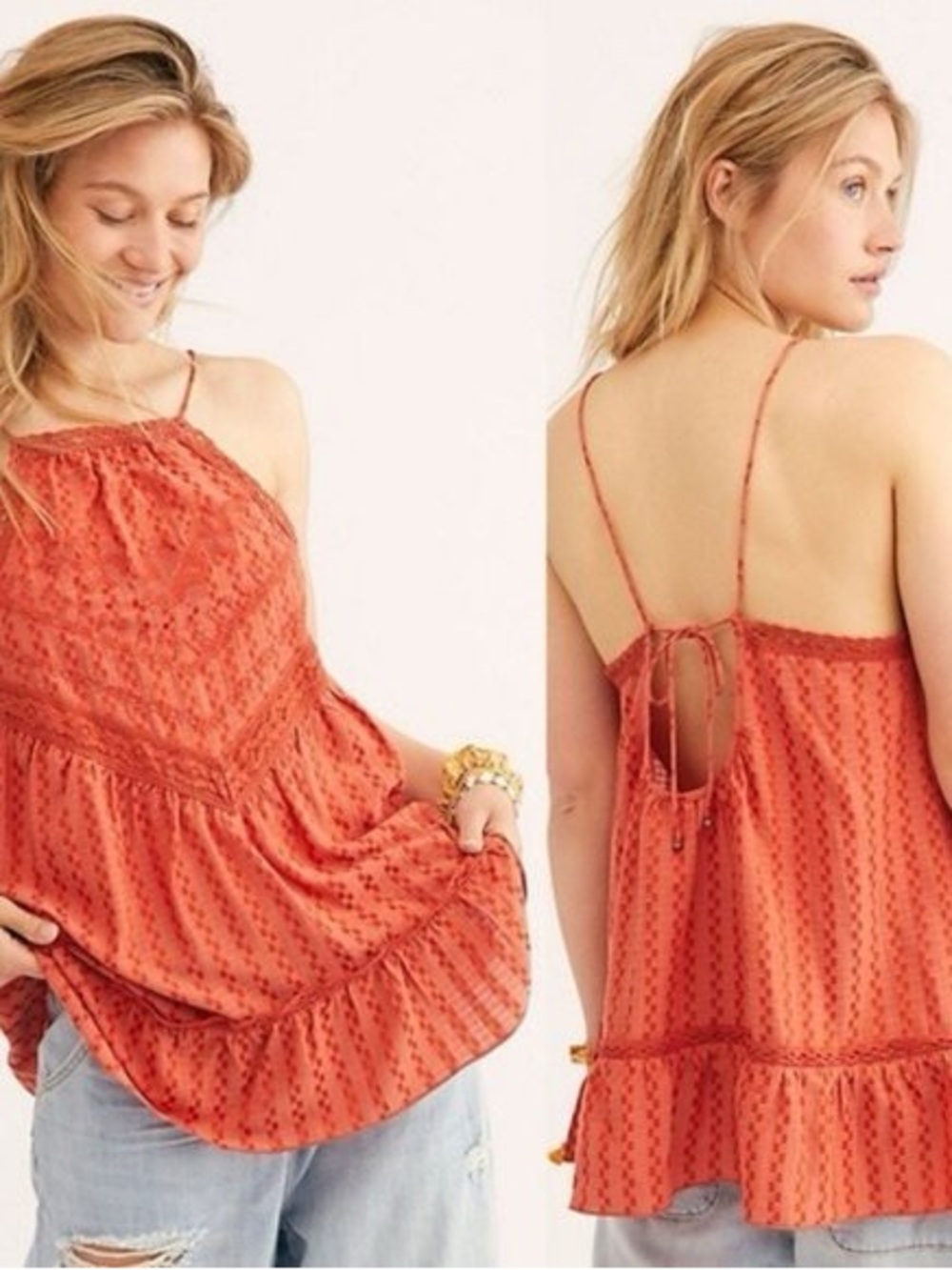 Free People -NWT- Free People Elisa Tunic
Paprika, sz Xs - Picture 2 of 2